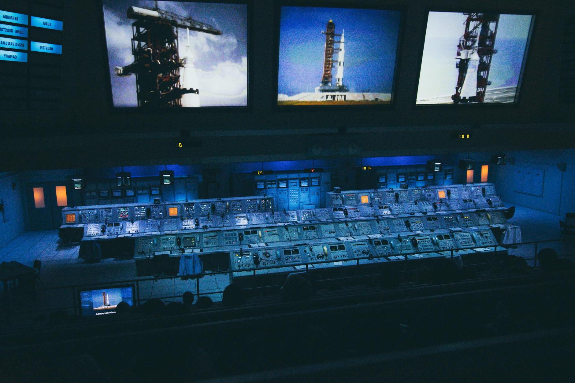 Control Room of Space Flights