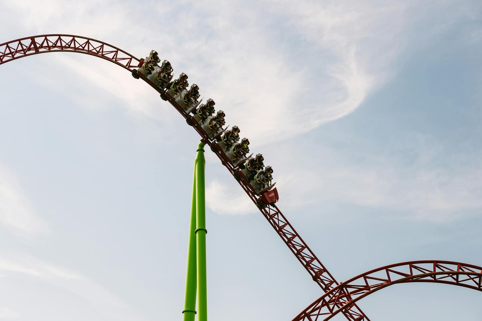 Red Roller Coaster