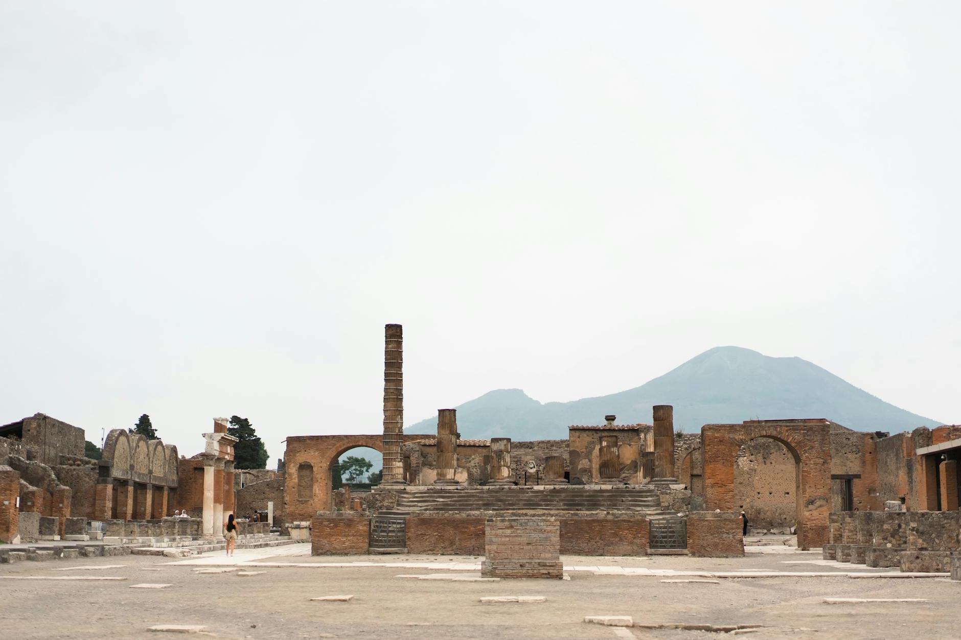 Pompeii Archaeological Park in Naples