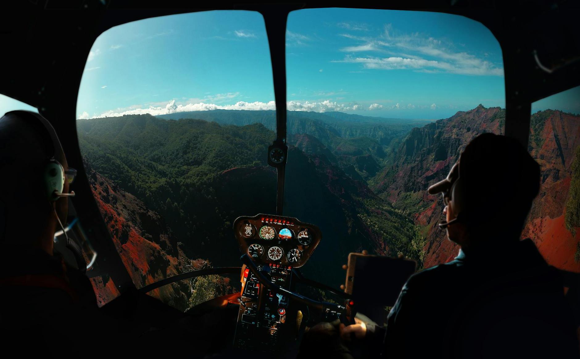 Two Pilot Inside Aircraft