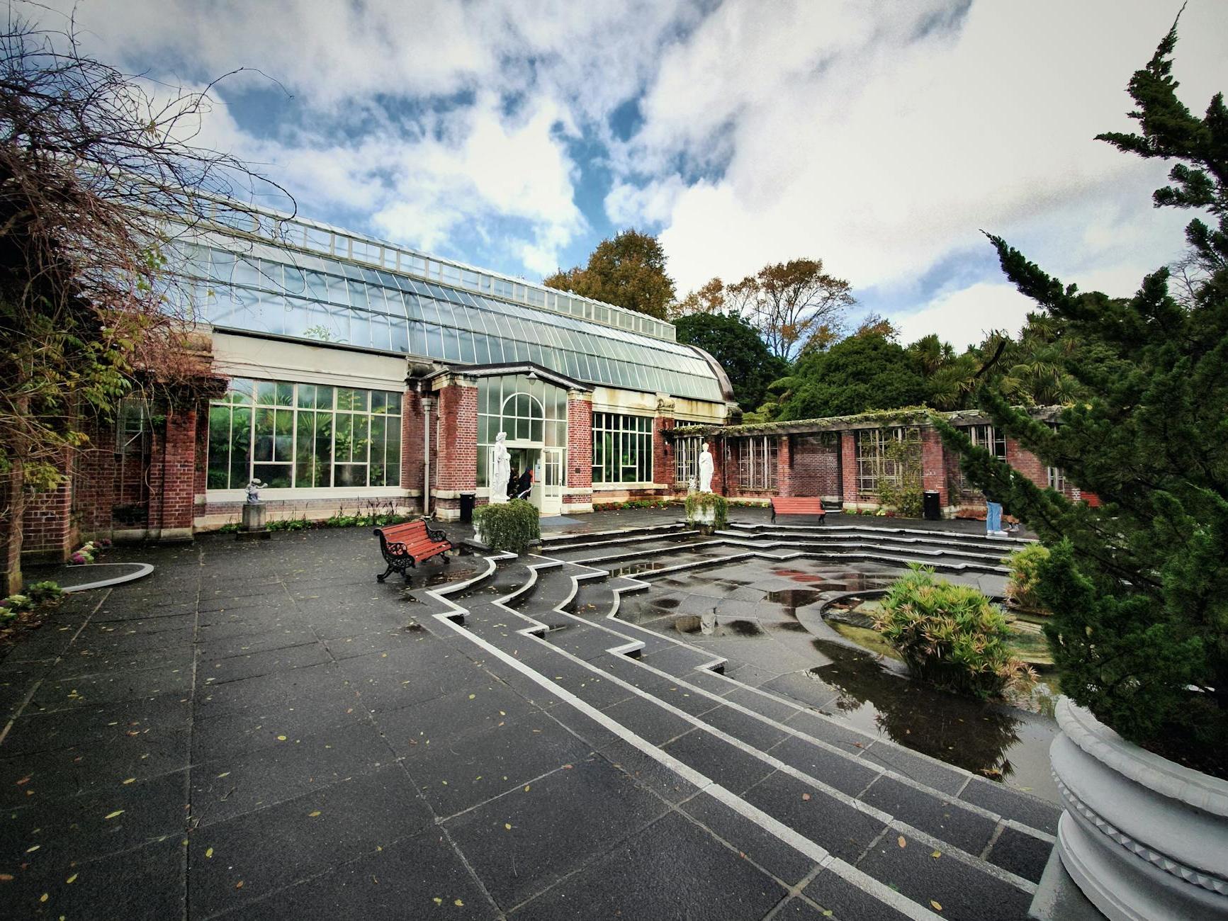 Greenhouse in Domain Wintergardens, Auckland, New Zealand