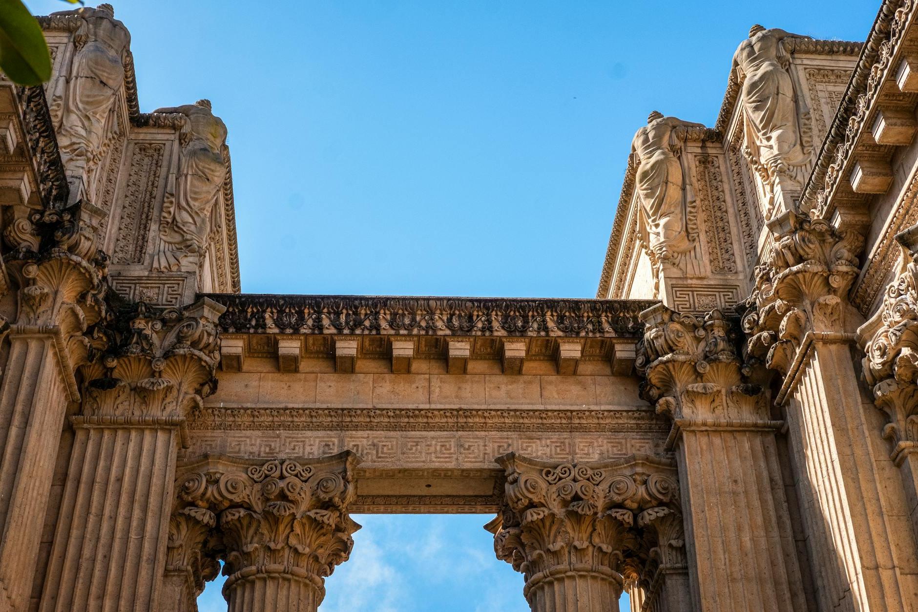 Palace of Fine Arts in San Francisco, California