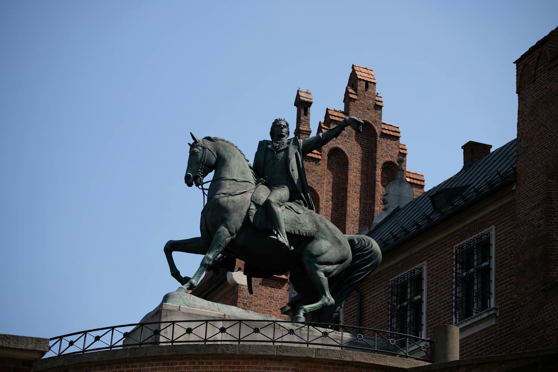 Tadeusz Kosciuszko Monument, Krakow, Poland