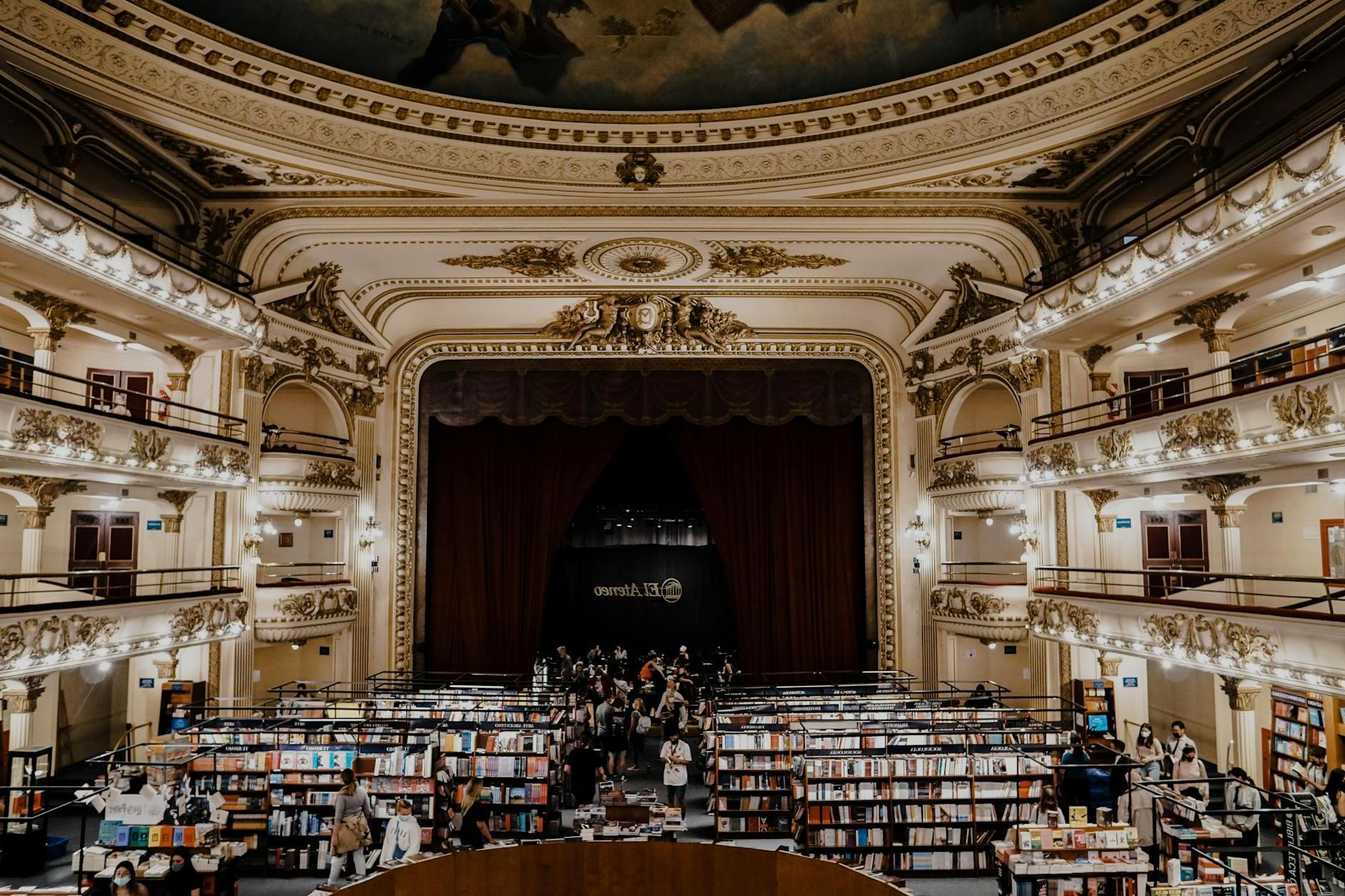 El Ateneo Grand Splendid Library in Buenos Aires