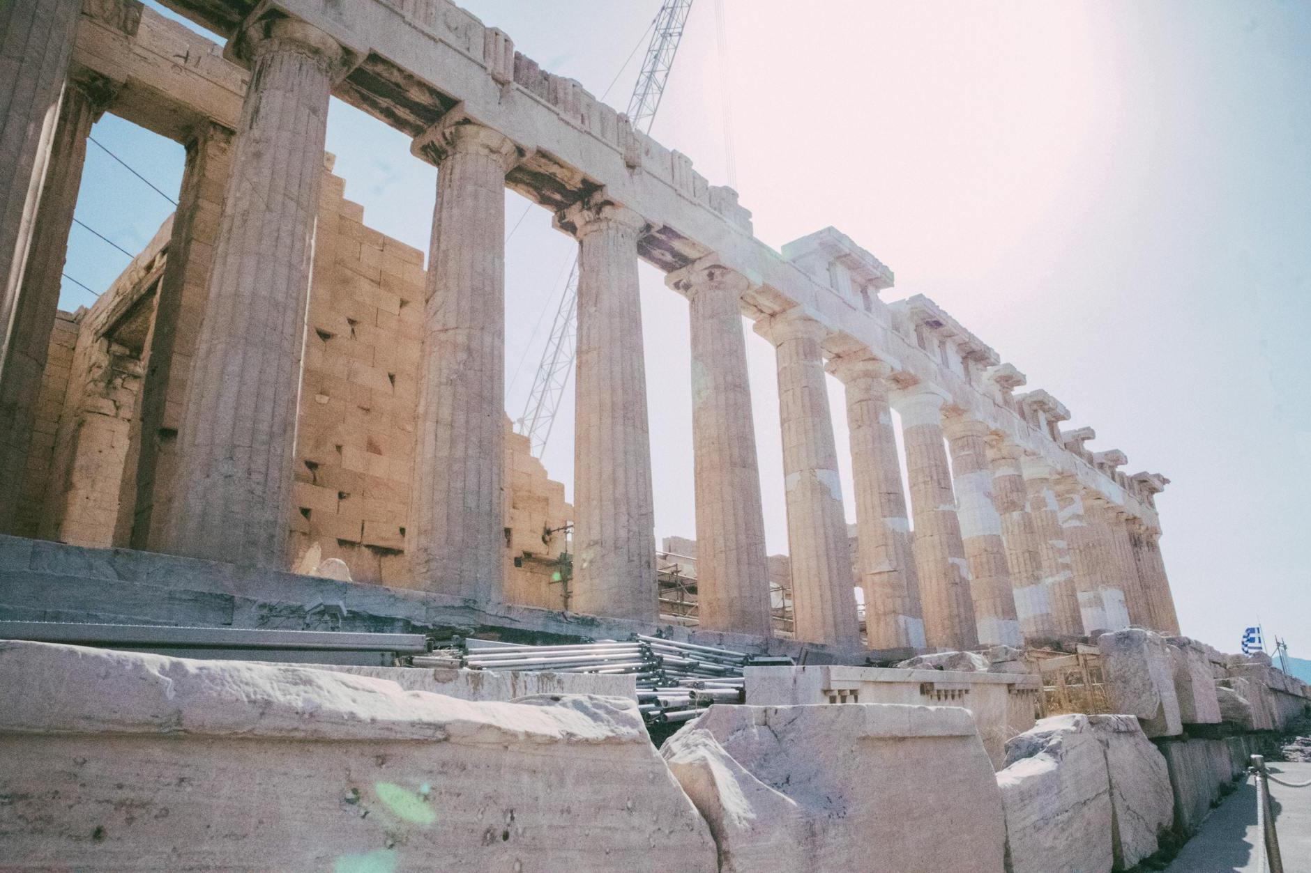 The Famous Acropolis of Athens