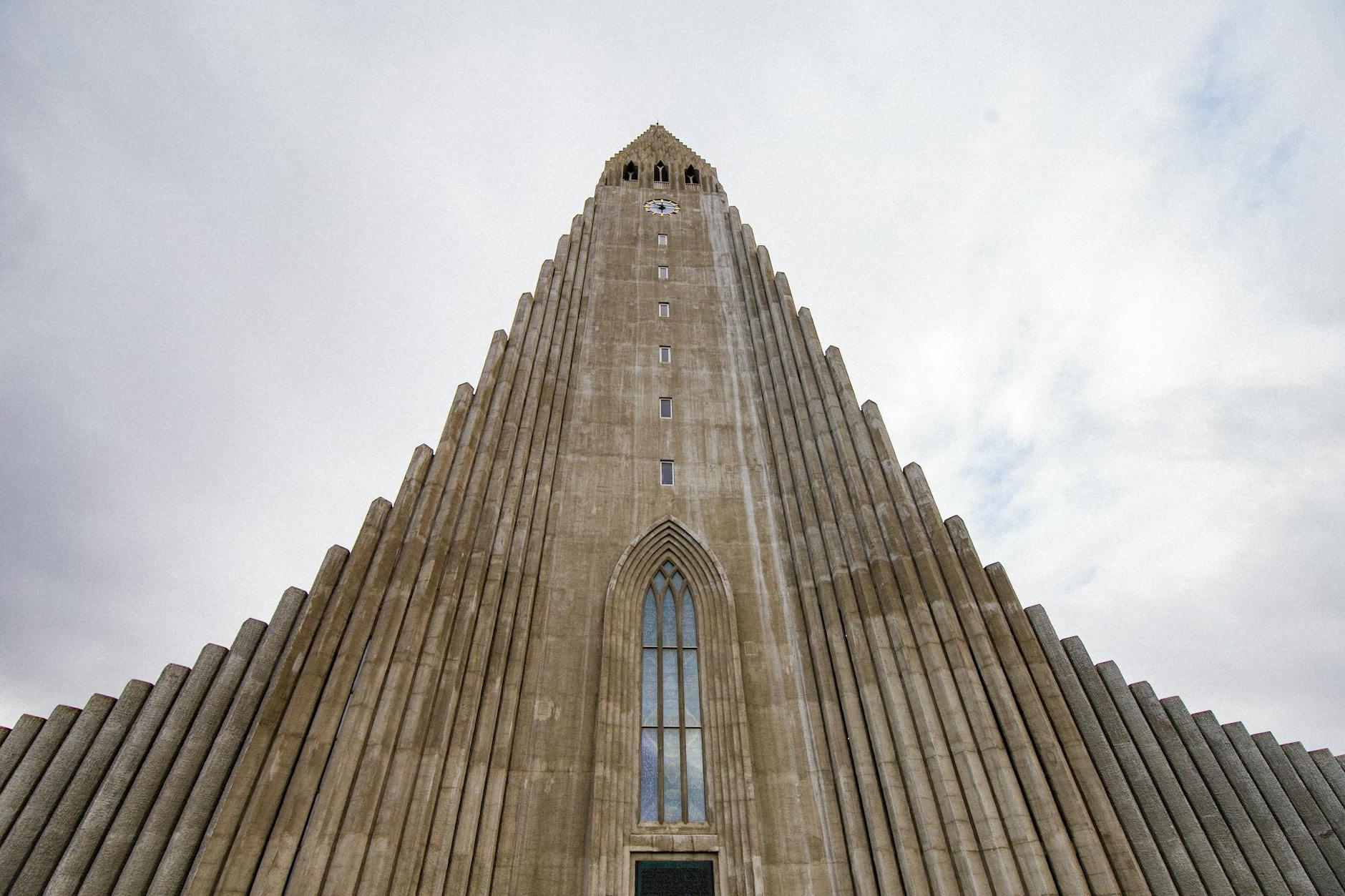 Majestic Church, Hallgrimskirkja, Reykjavik, Iceland