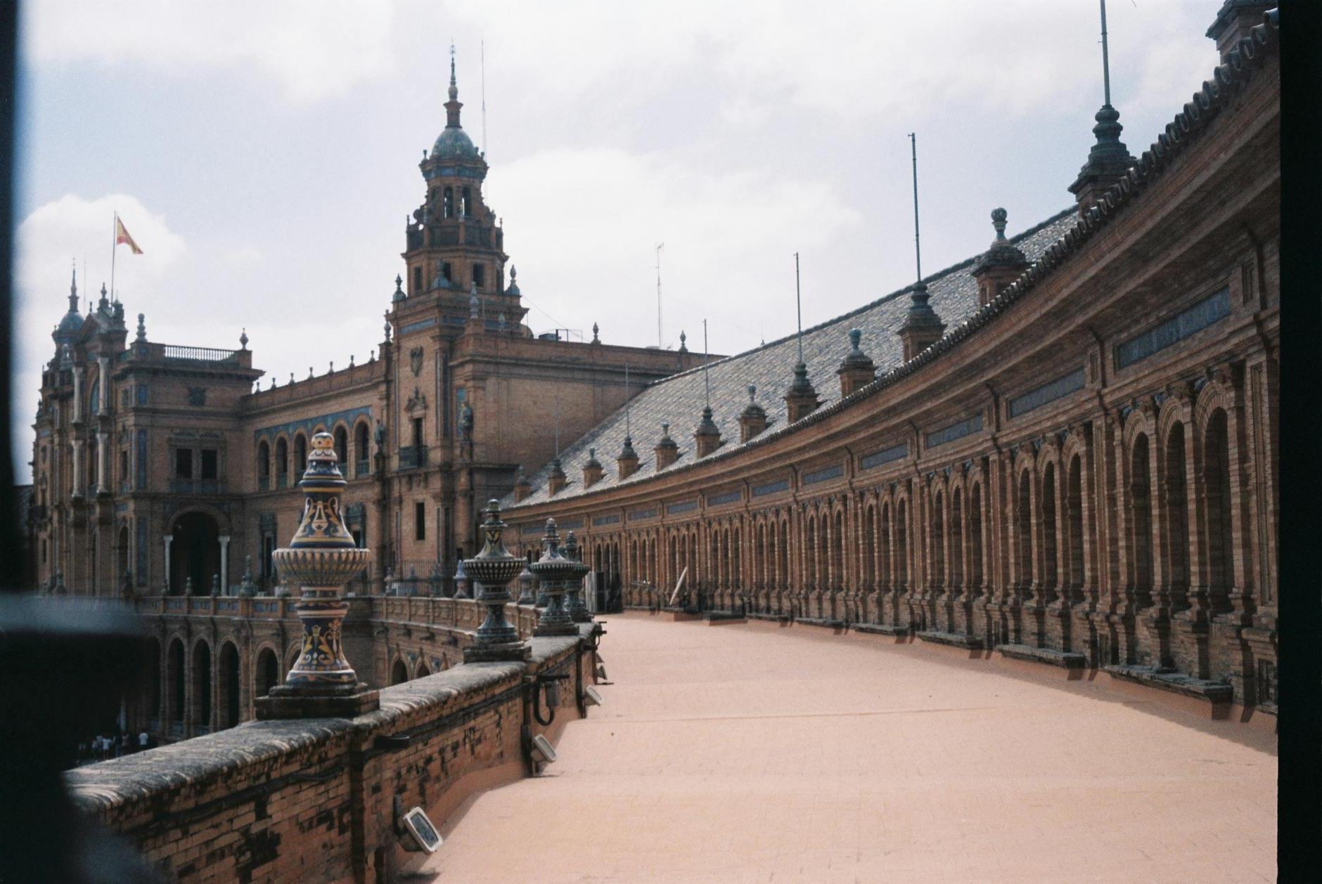 The Plaza De España in Seville