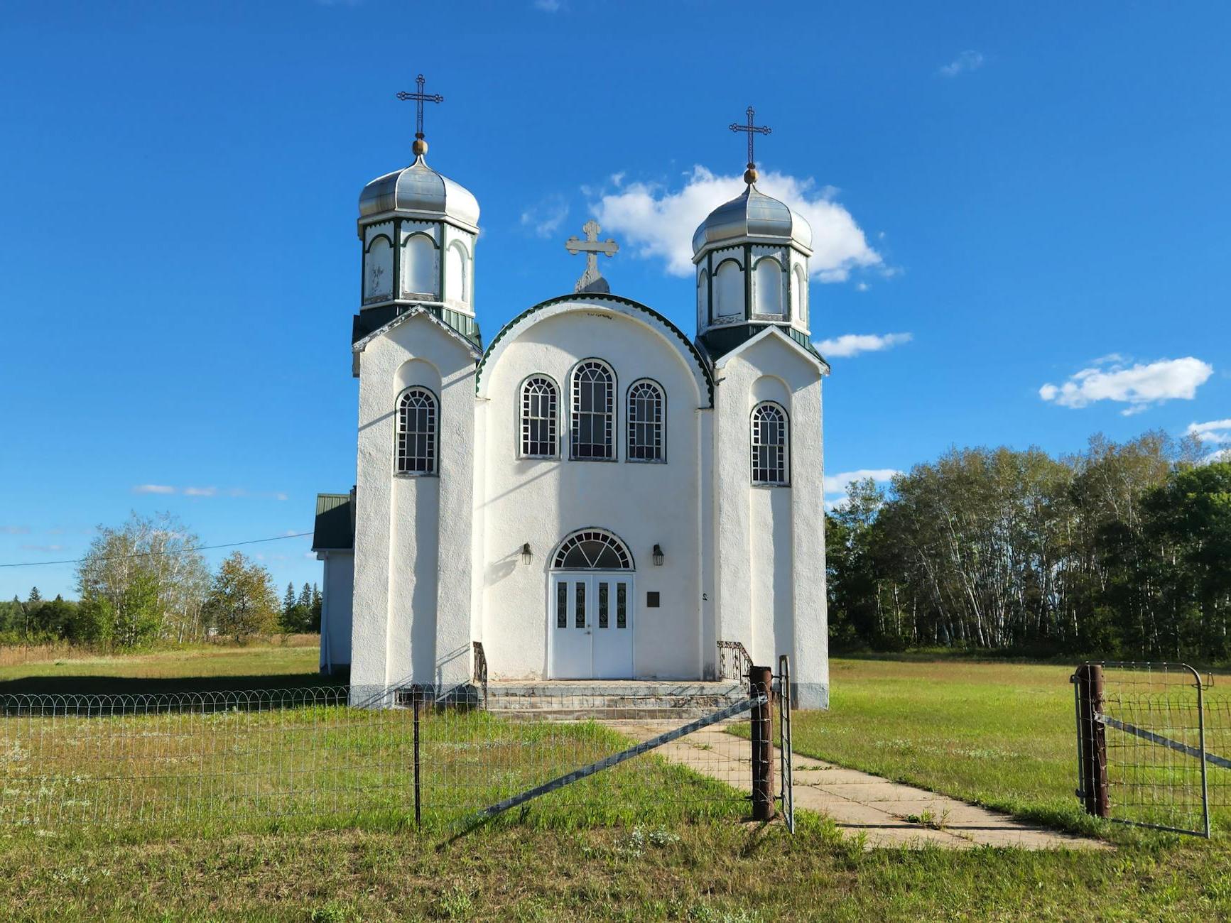 Facade of a Church Building