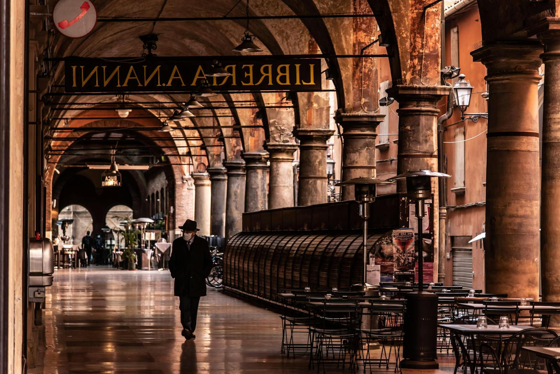 Photo of Portico Della Morte in Bologna, Italy