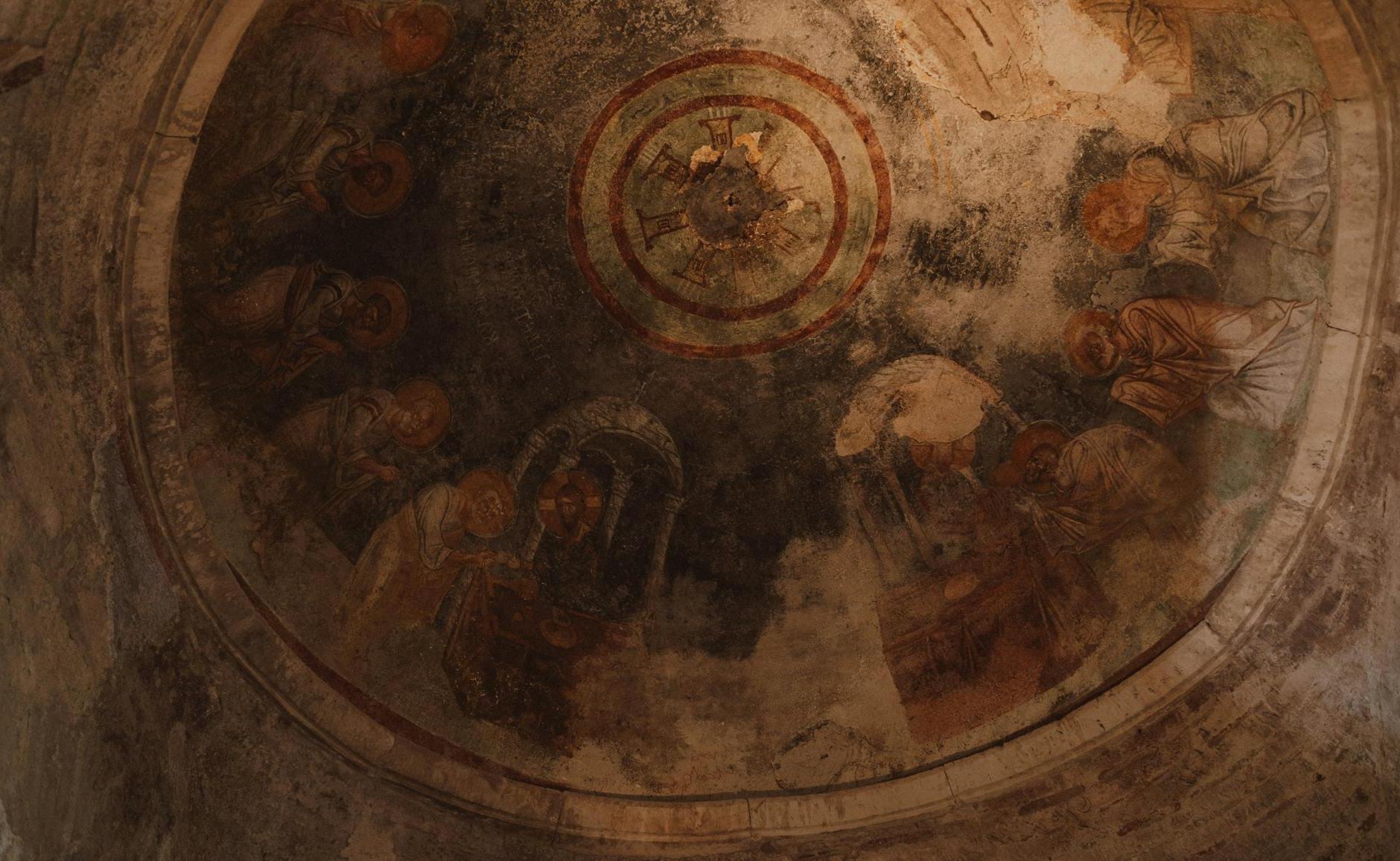 Frescoes on Ceiling