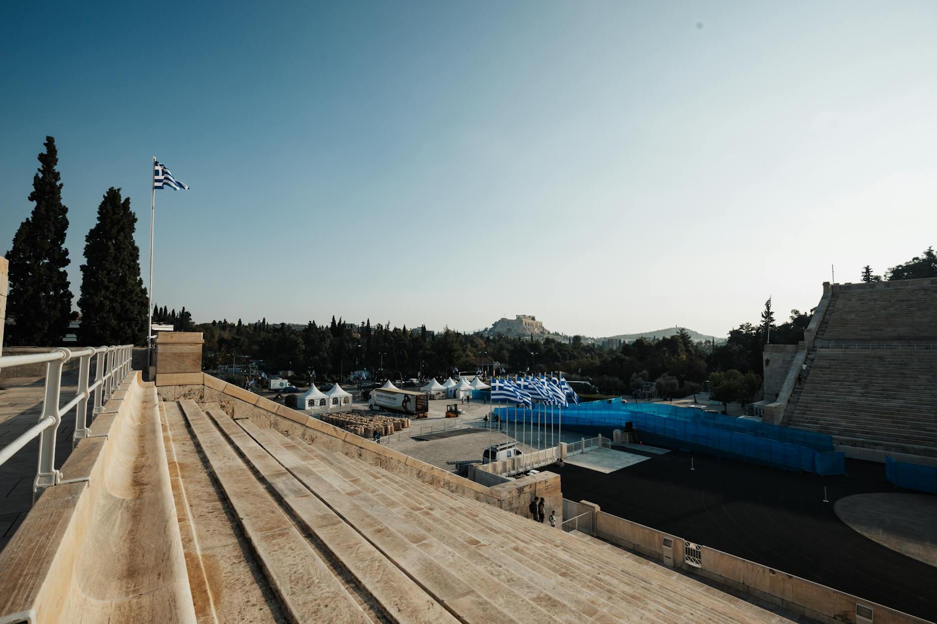 Panathenaic Stadium in Athens