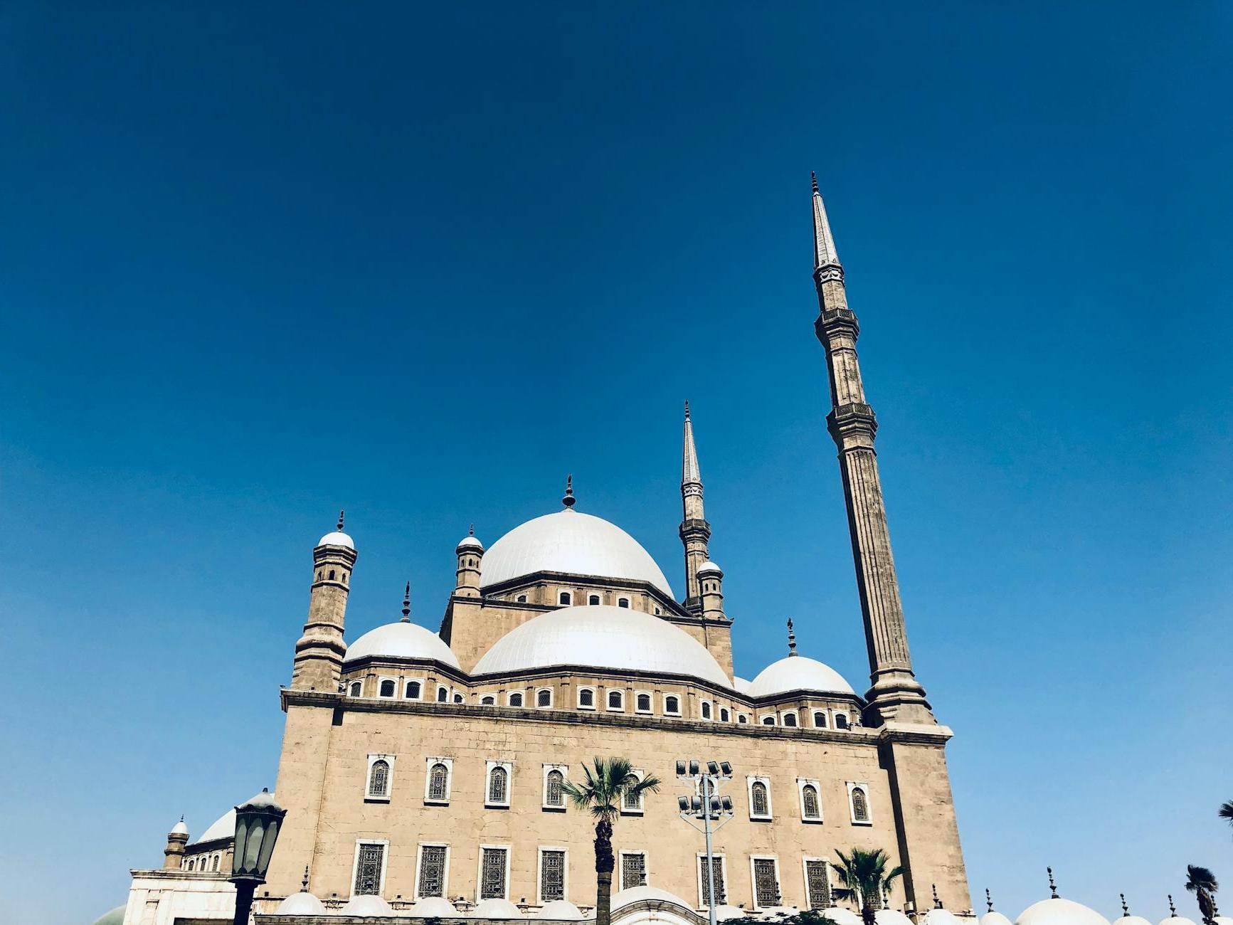 The Mosque of Muhammad Ali in Cairo 