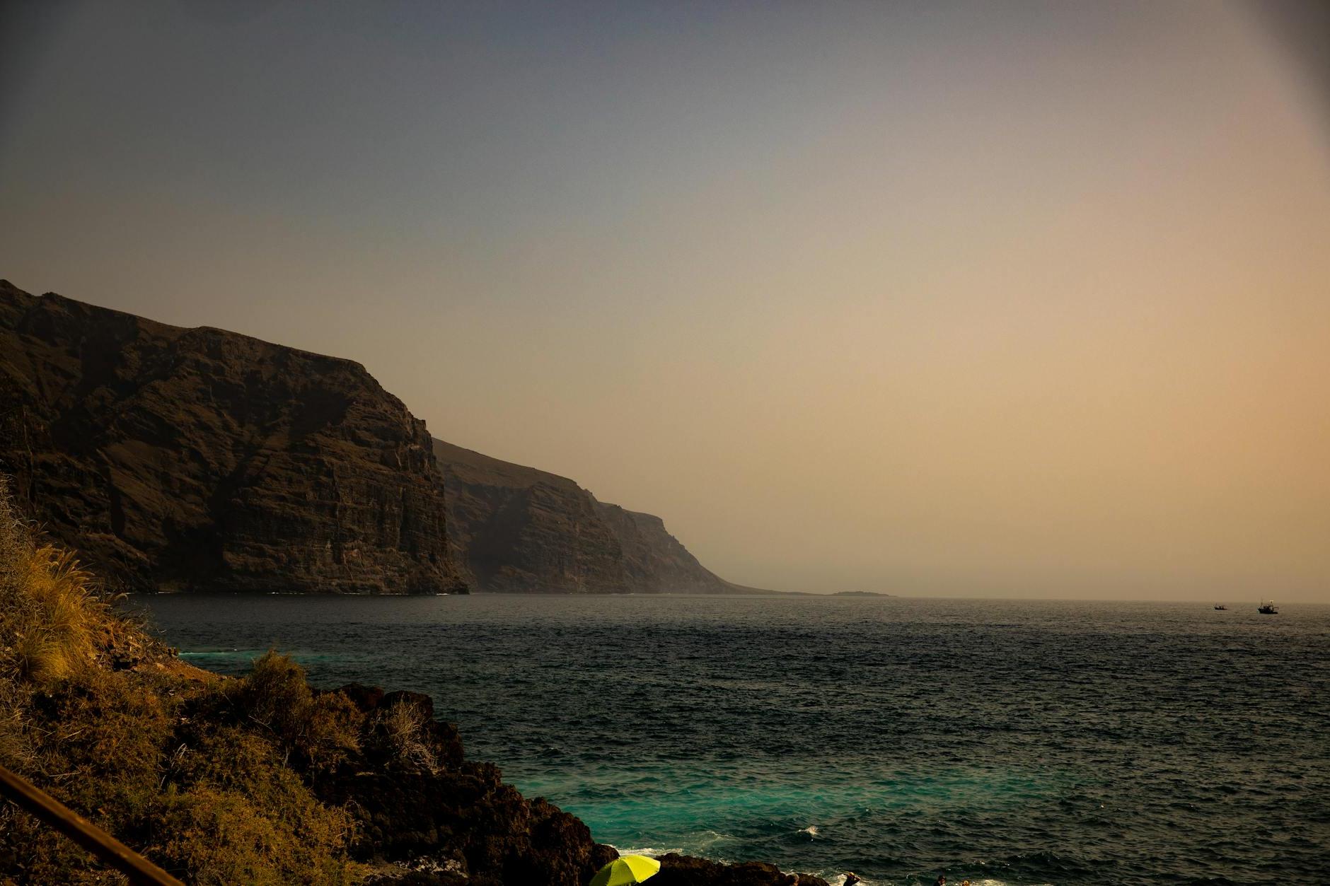 The Cliffs of Los Gigantes on the Canary Island Tenerife