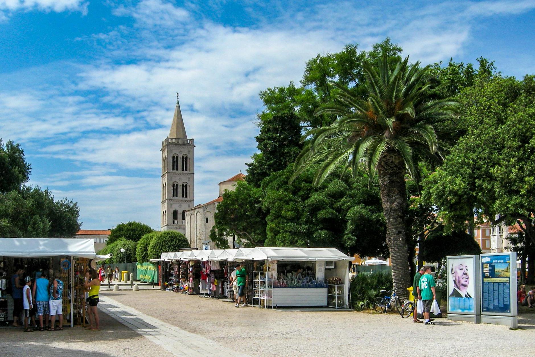 Church of Saint Donatus Tower in Zadar