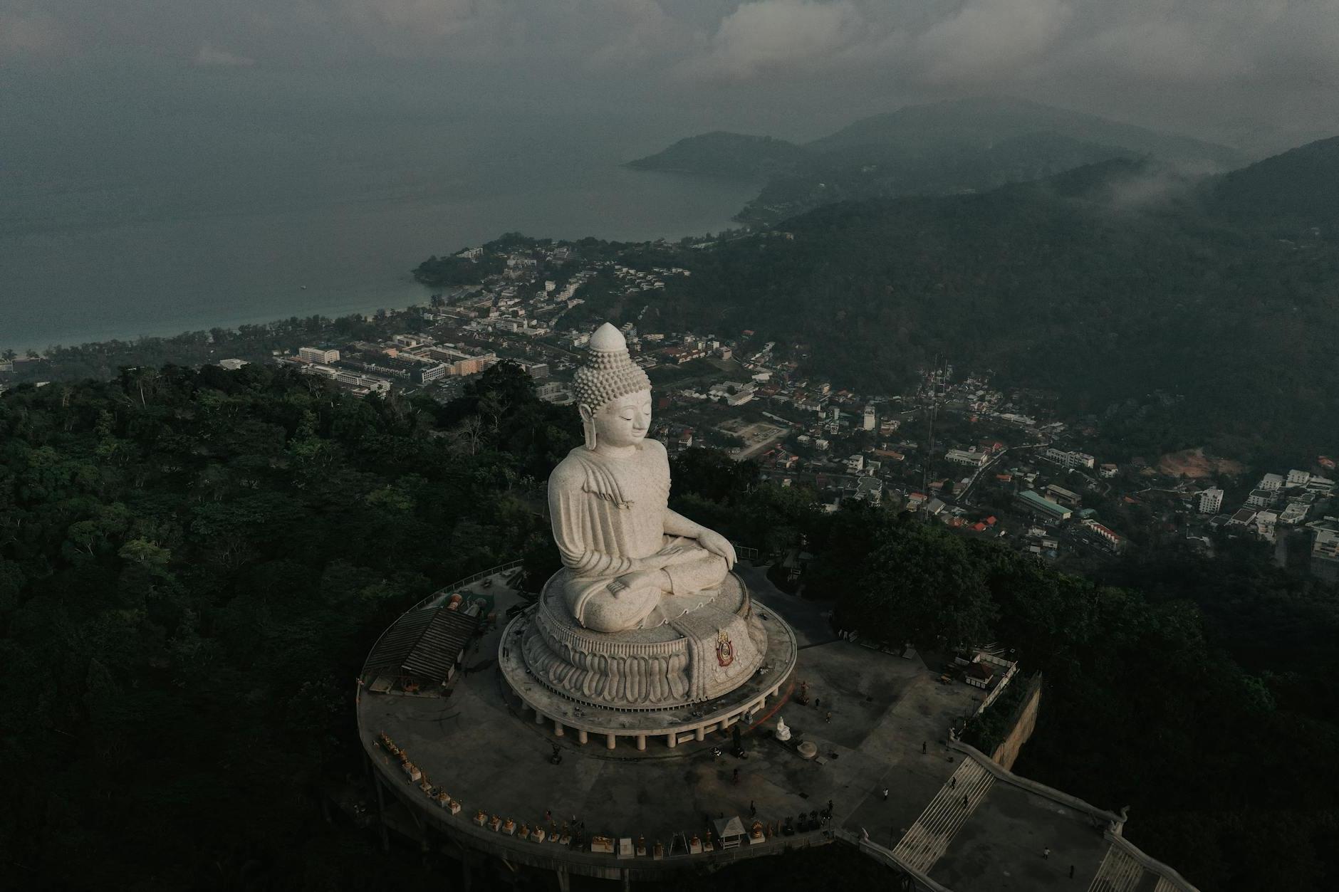 The Big Buddha in Phuket in Thailand