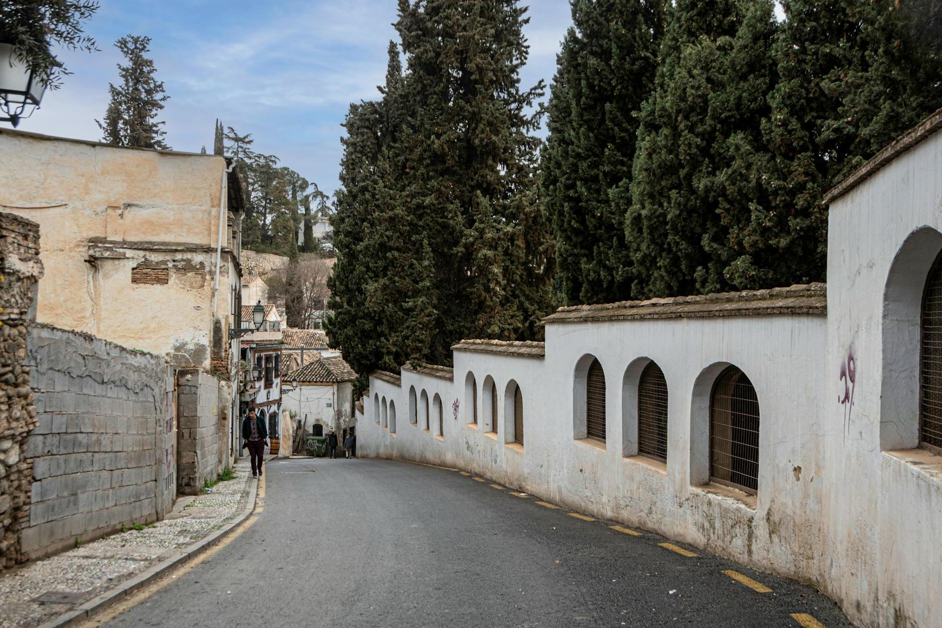 A Street in Sacromonte, Granada, Spain