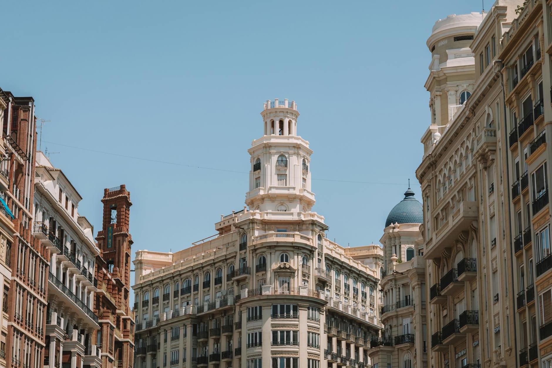 Antique Square in Valencia