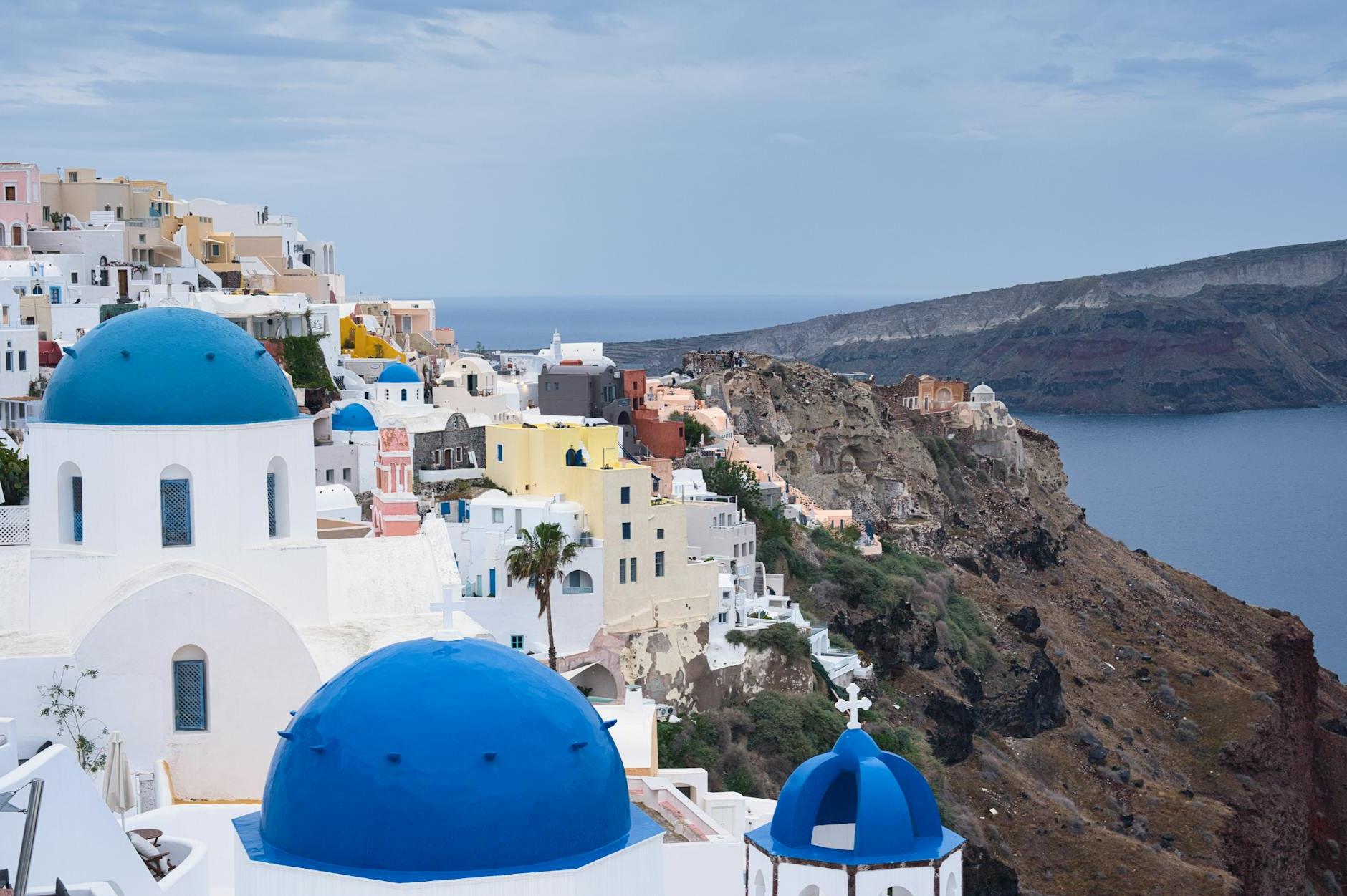 Caldera Seen from Santorini