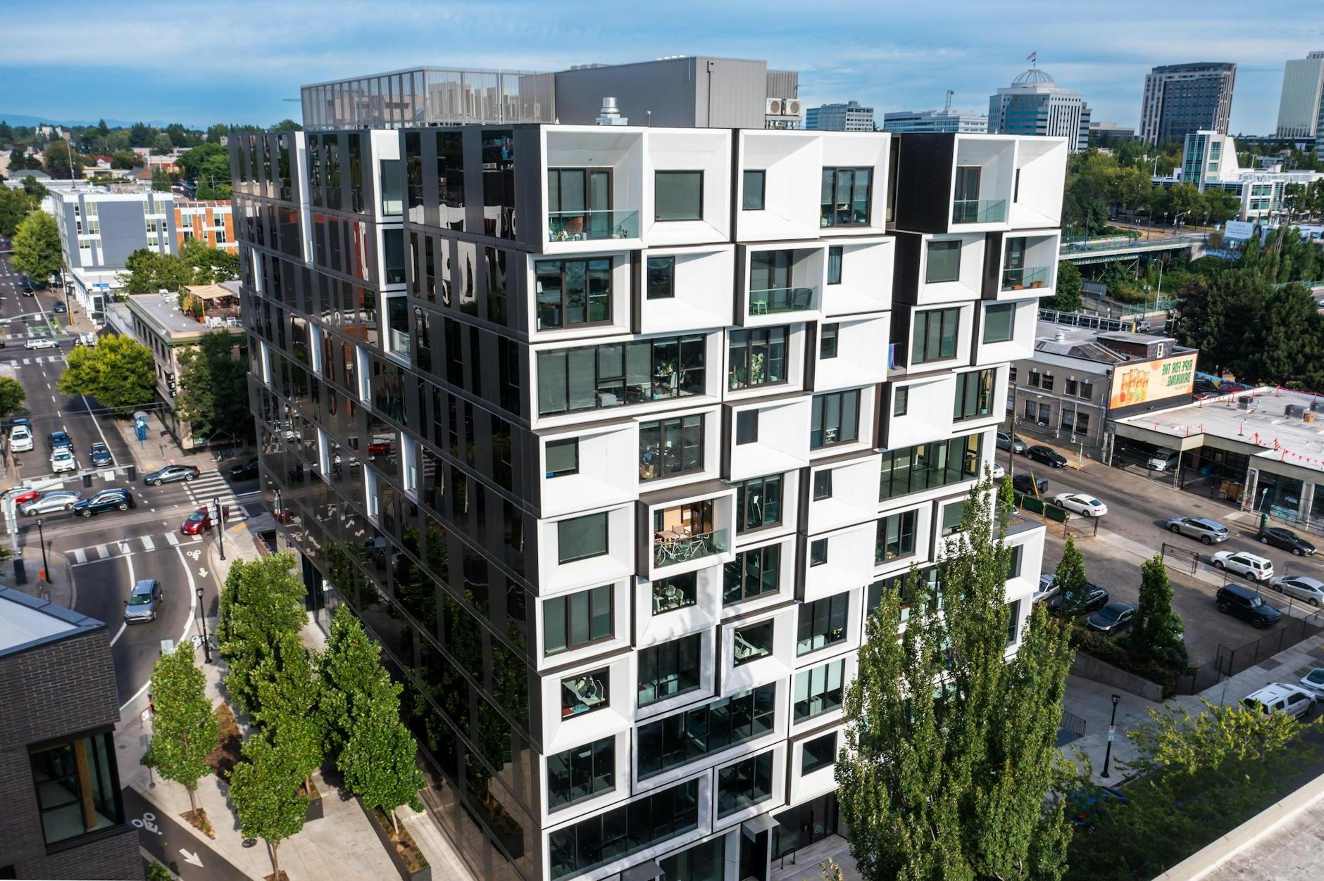 Slate Residential Building in Portland