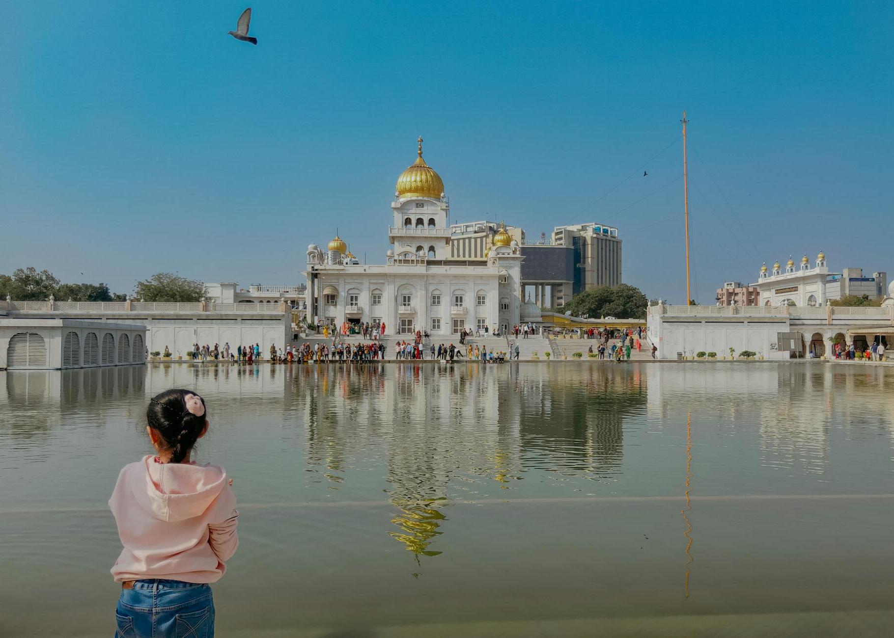 Sri Bangla Sahib Gurudwara in New Delhi