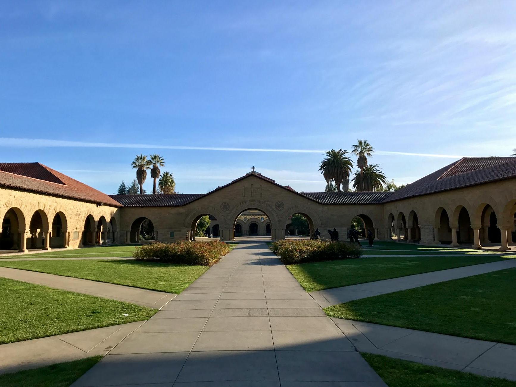 Courtyard of Stanford University