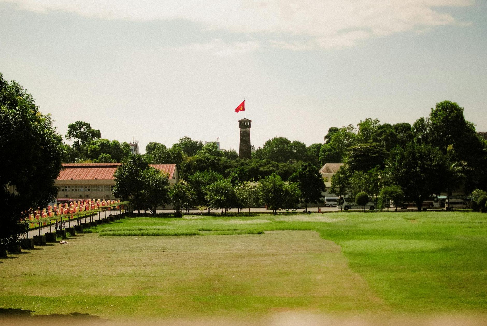 Hanoi Flagtower in in Hanoi, Vietnam