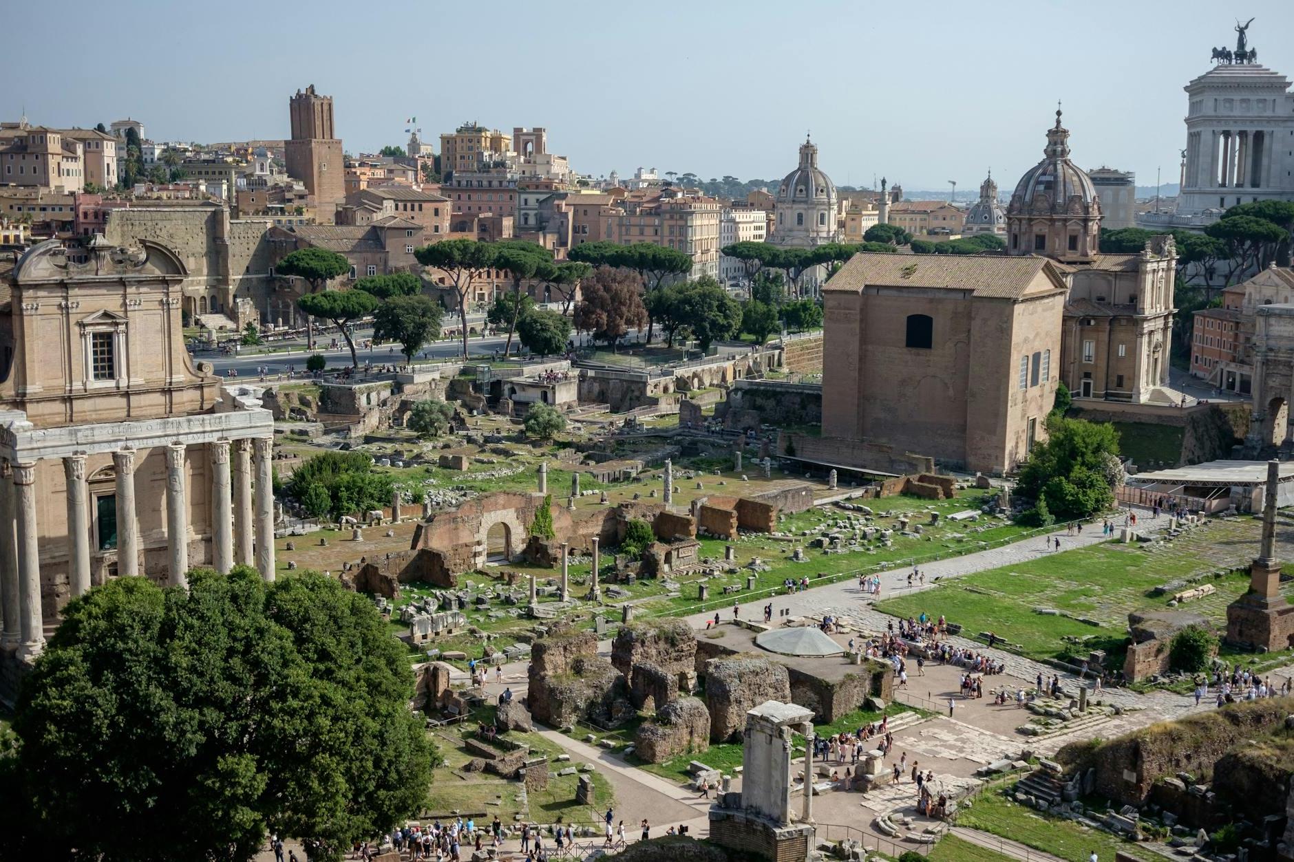 Roman Forum in Rome, Italy