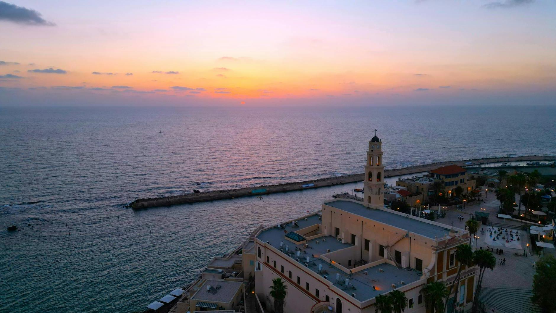 St. Peters Church on Seashore in Tel Aviv, Israel