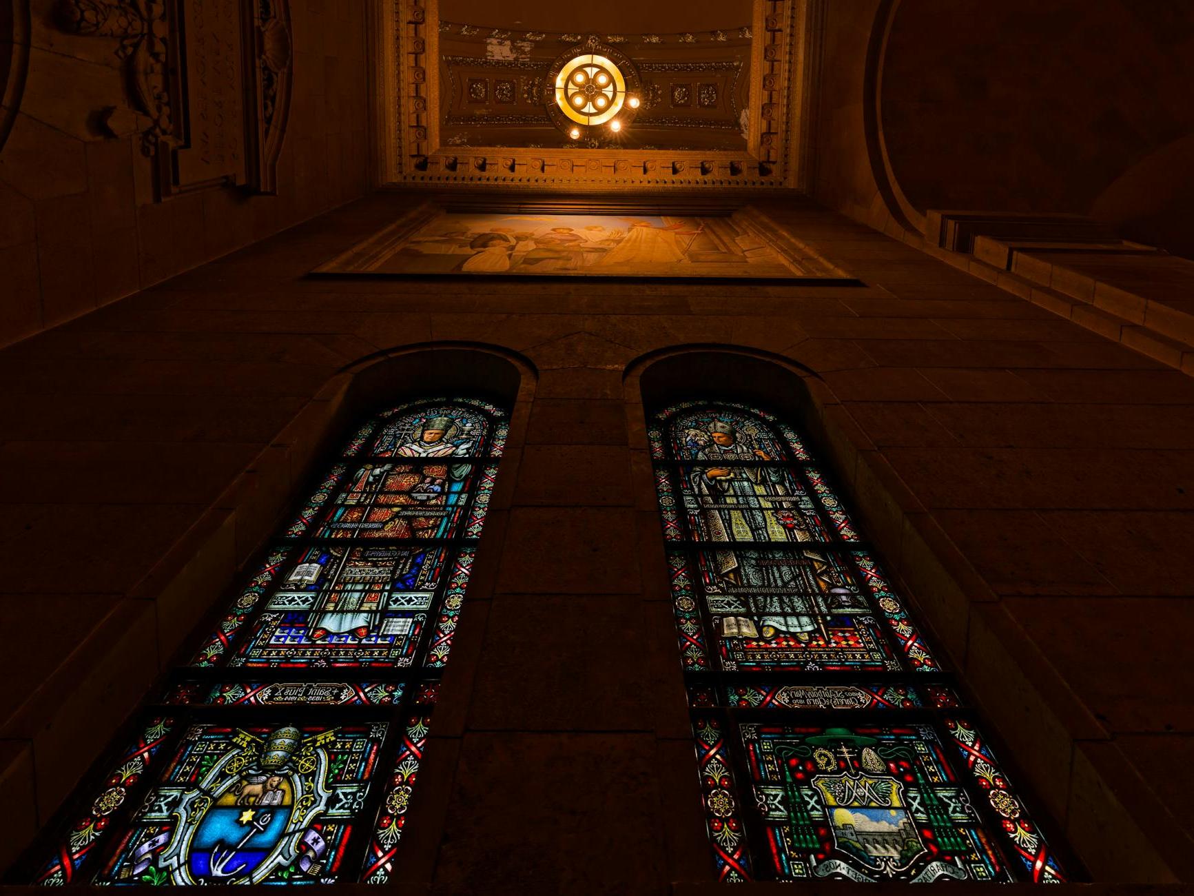 Stained Glass in Church