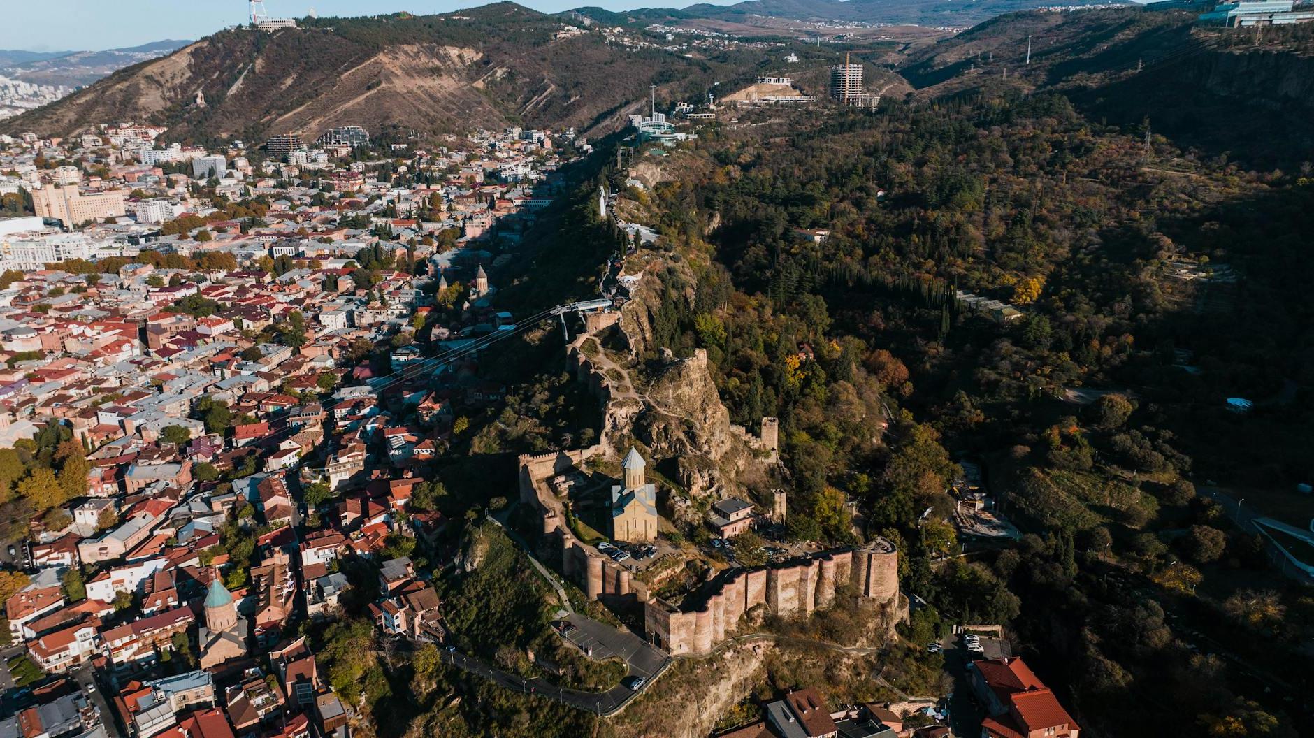 Narikala Fortress in Tbilisi