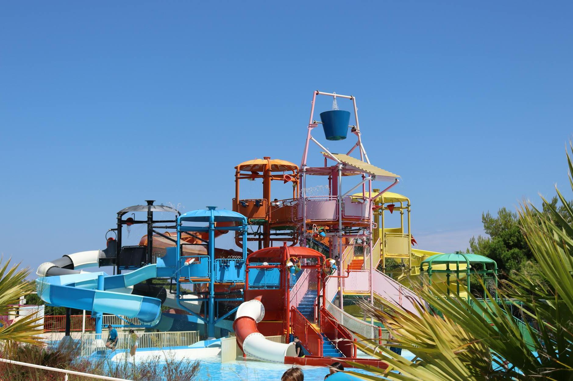 Slides in Aquapark