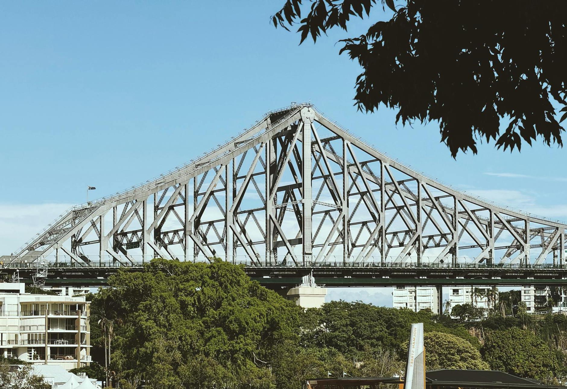 Story Bridge Spanning the Brisbane River, Brisbane, Queensland, Australia