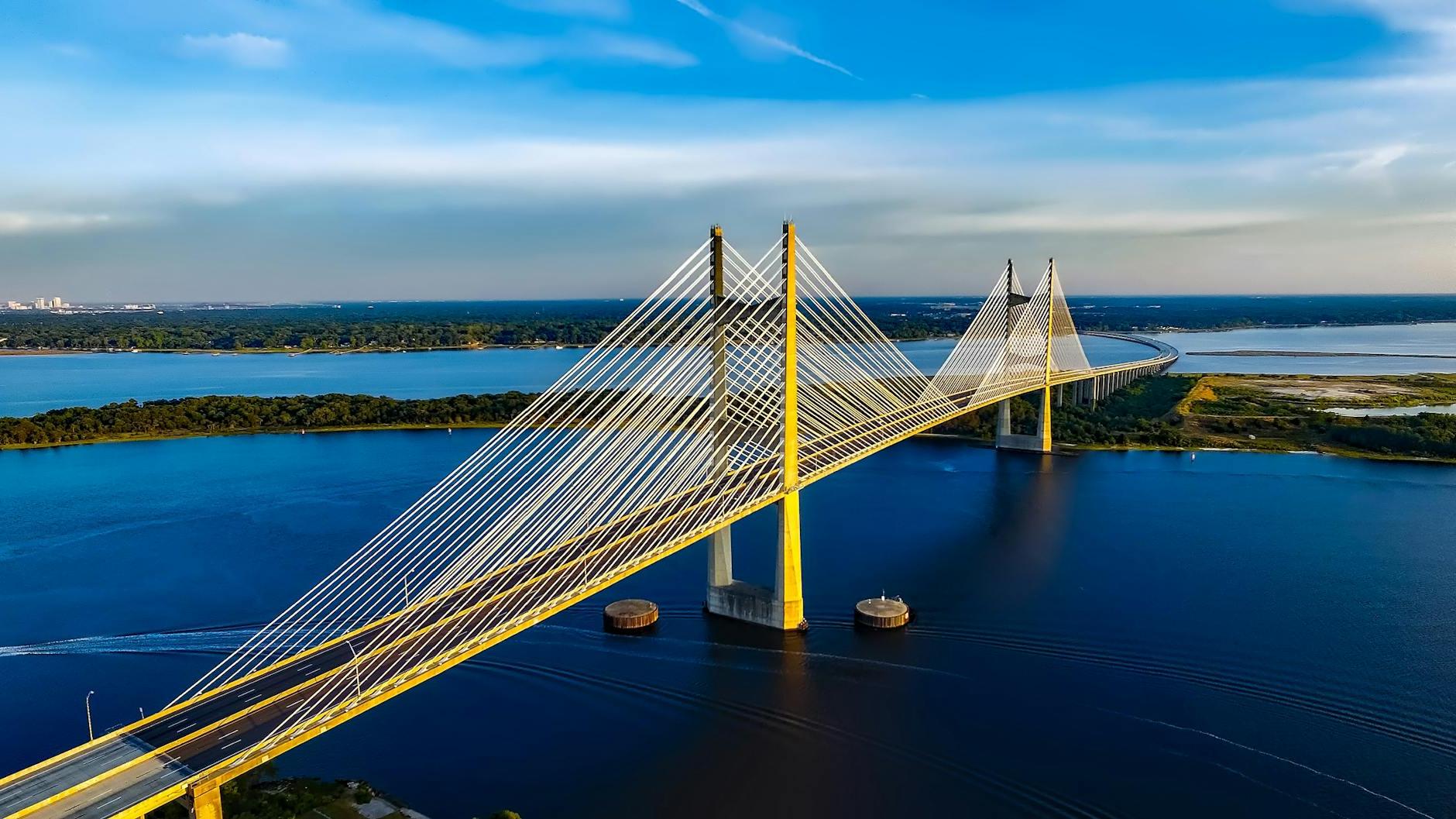 Aerial View Photography of Bridge