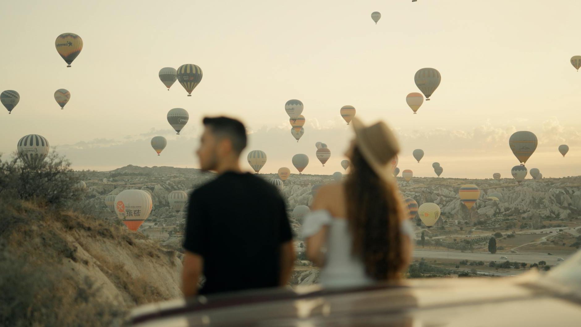 Cappadocia, turkey, hot air balloon