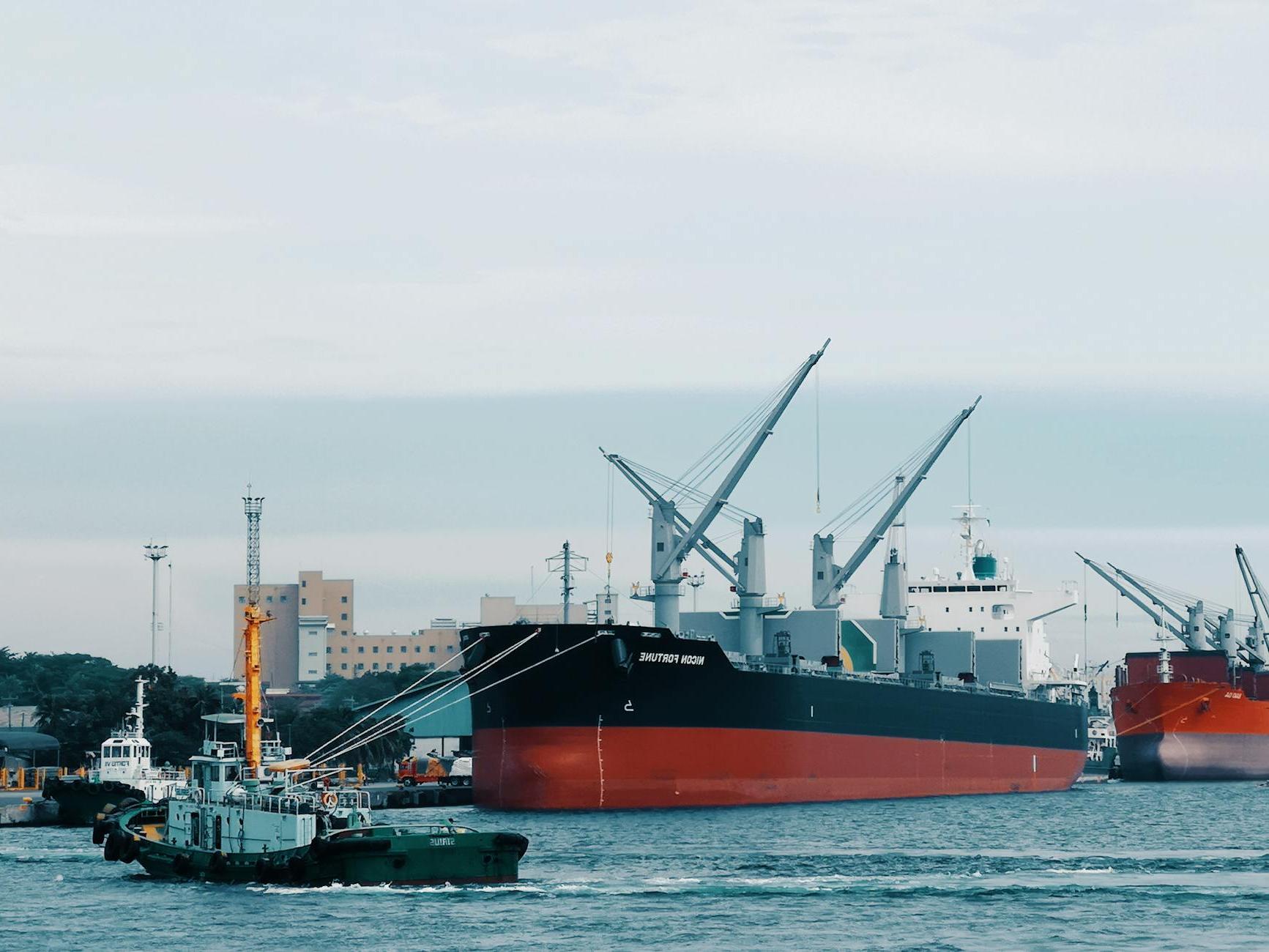 Photo of Ships on Port