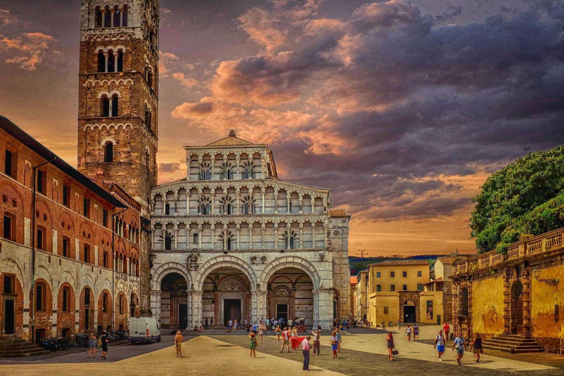 Photo of The Saint Martin Cathedral in Lucca, Italy