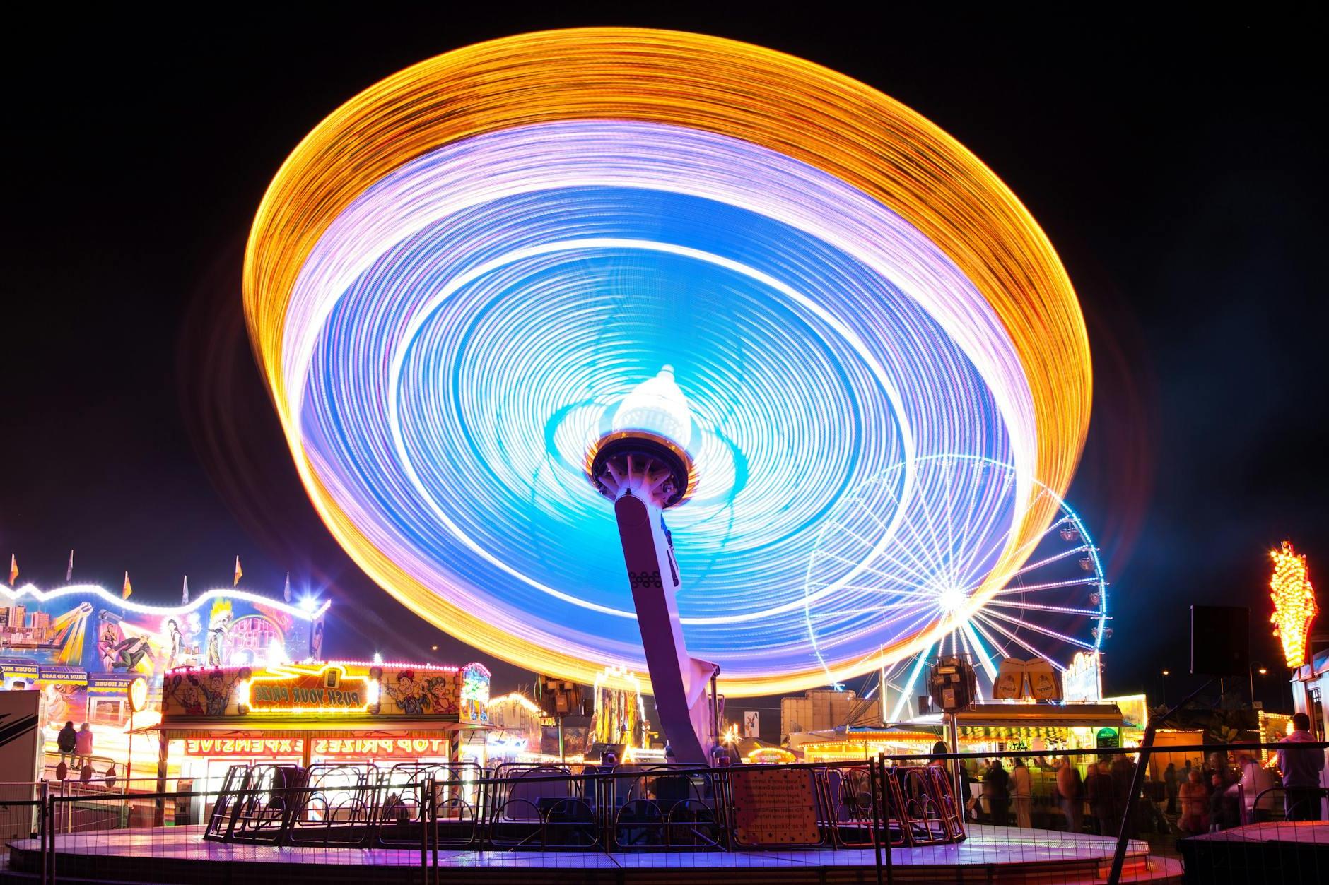 Timelapse Photography of Carnival