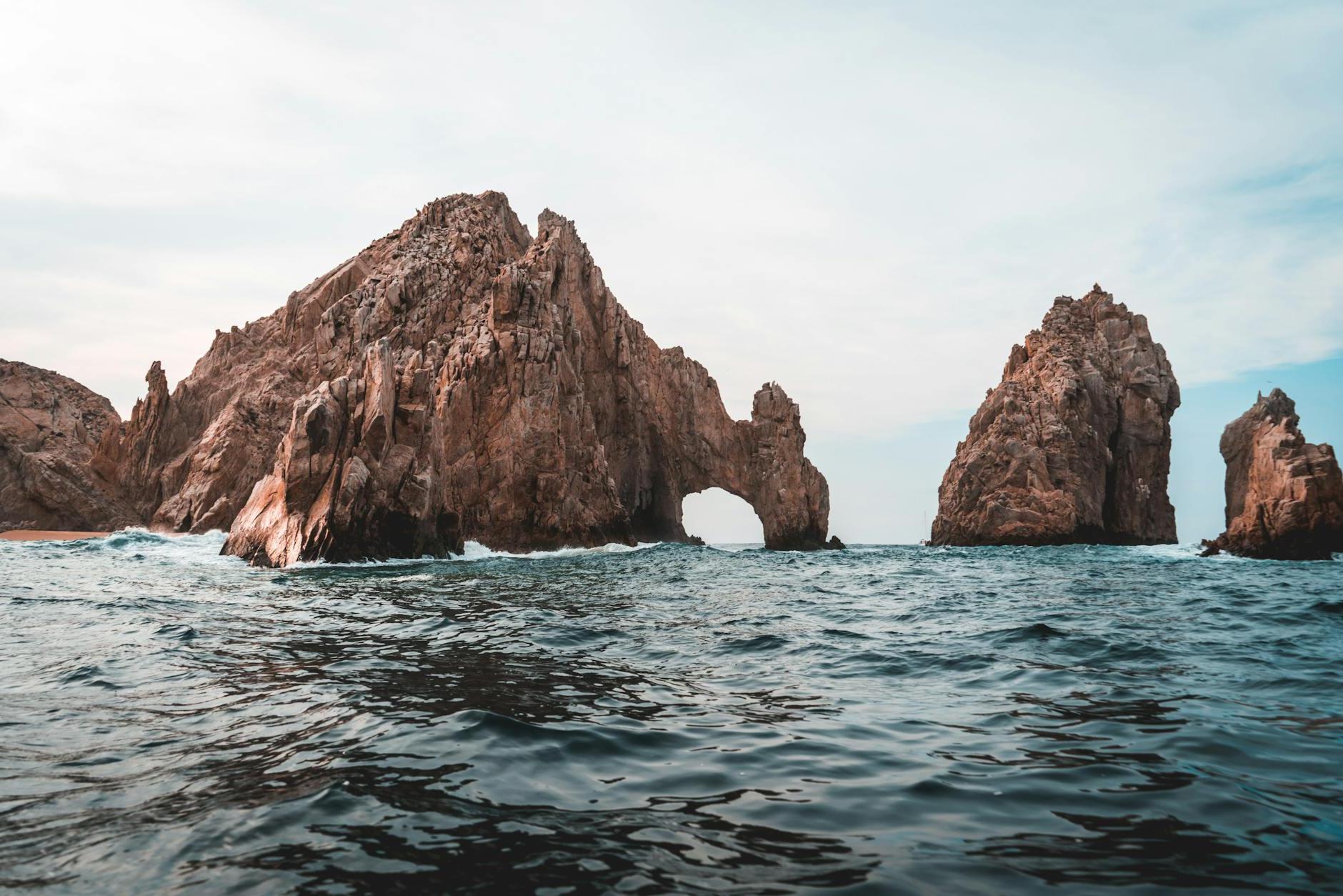 El Arco De Cabo San Lucas Under White and Blue Sky