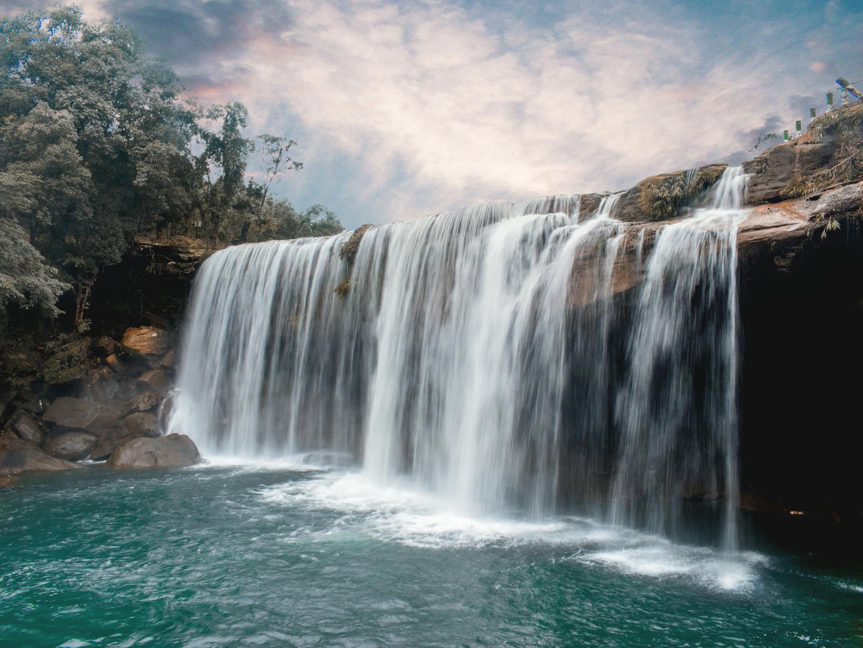 Scenic Photo Of Waterfalls During Daytime