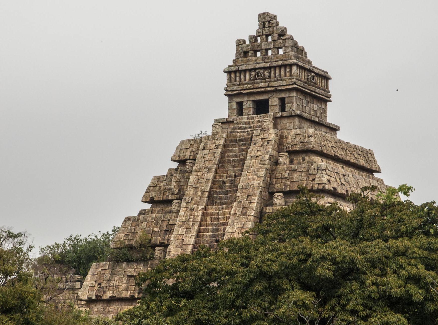 Temple Ruins Made of Stones