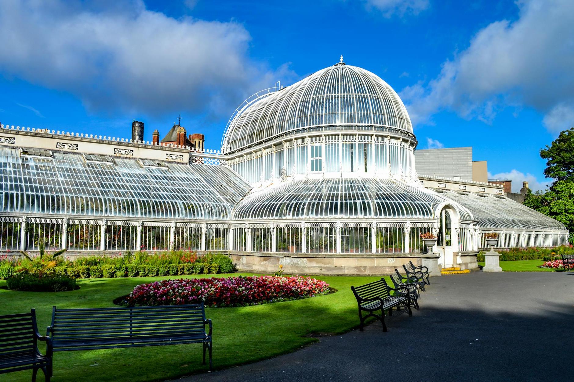 The Botanic Garden in Belfast Ireland