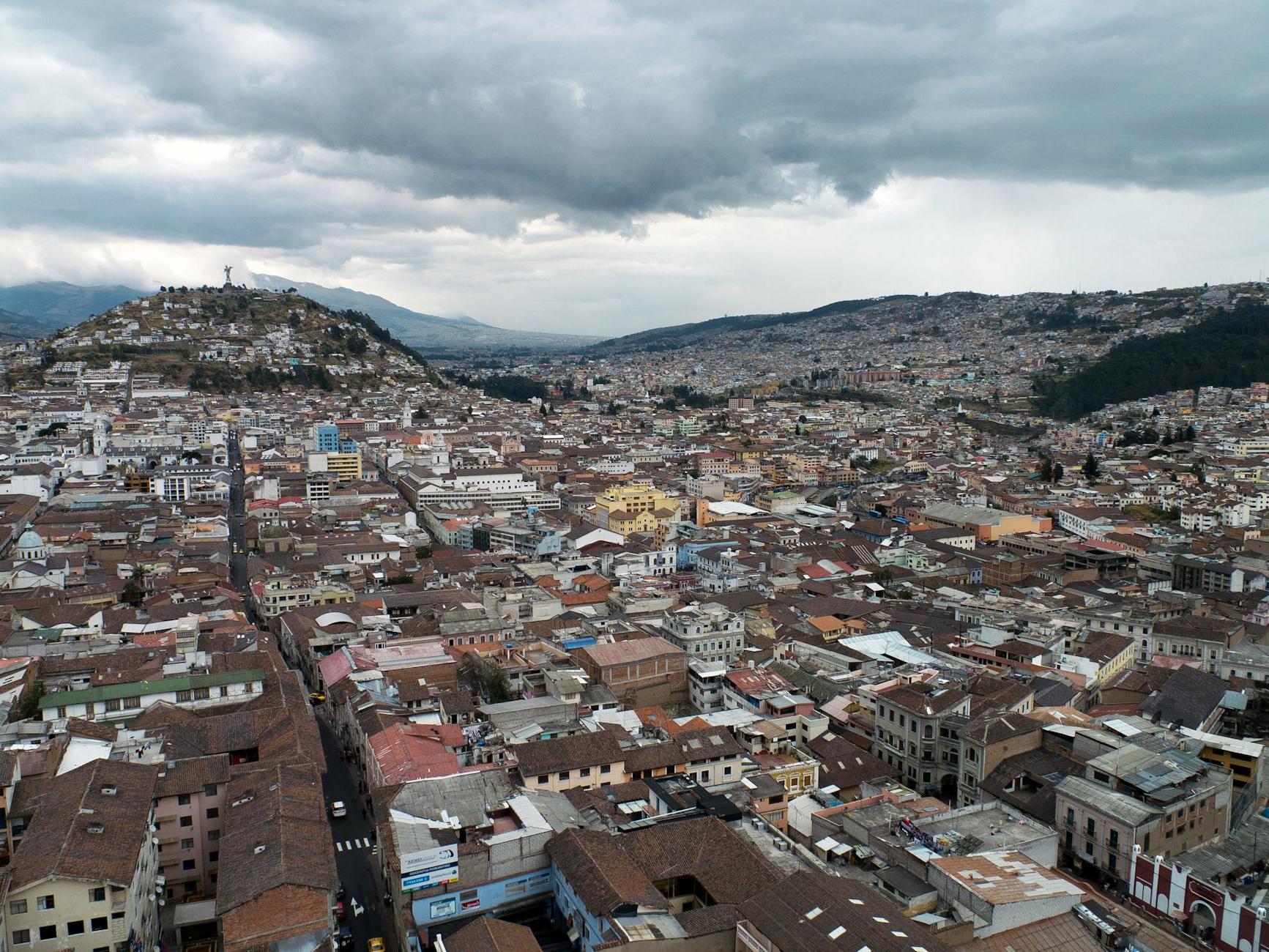 Historic Center of Quito Panorama