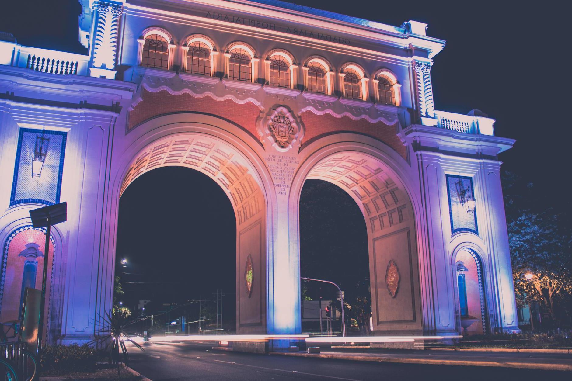 Brown Concrete Arch