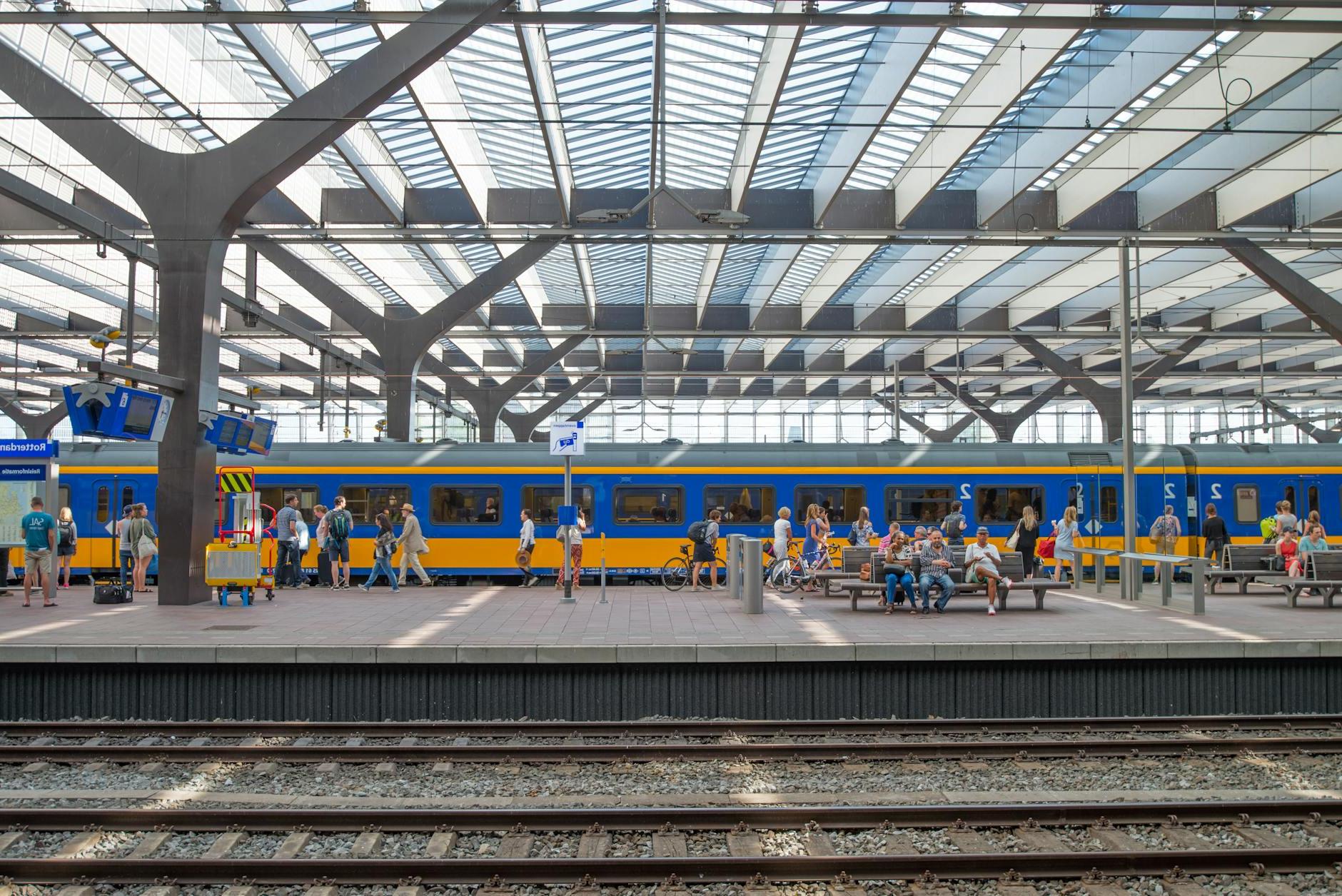 People Standing Near at Train Station