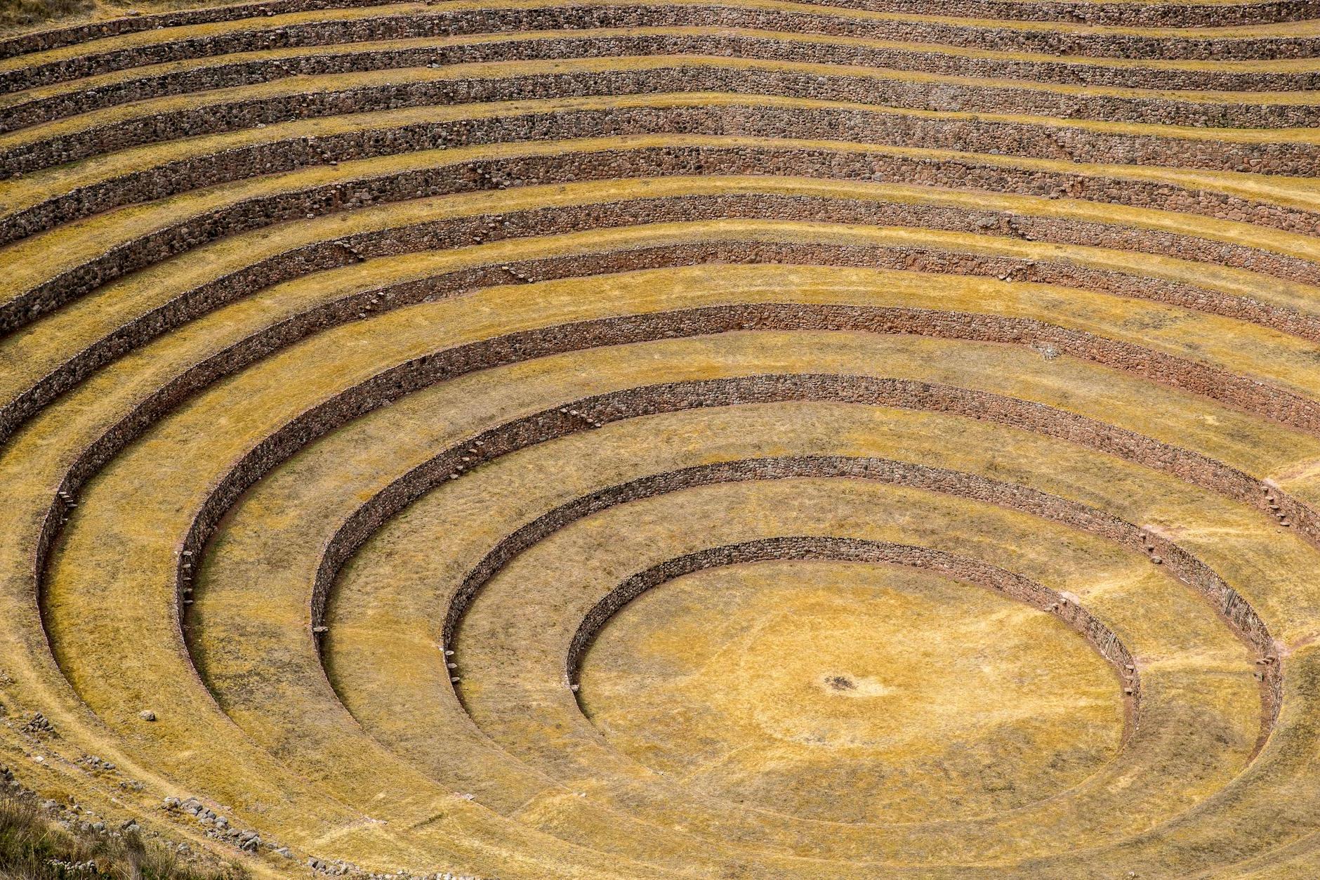 Inca Agriculture Terraces in Moray
