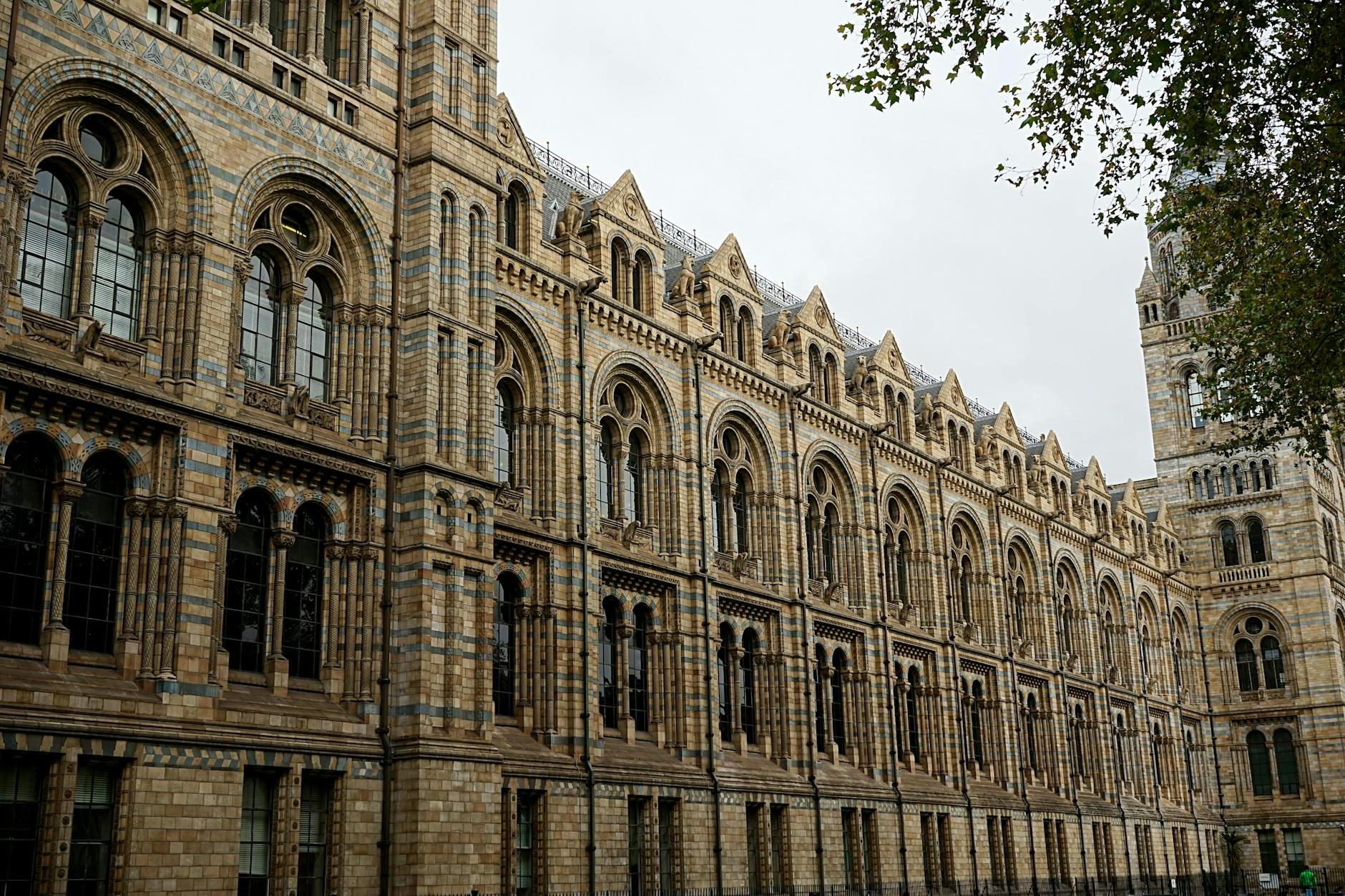 Photograph of the Exterior of the Natural History Museum