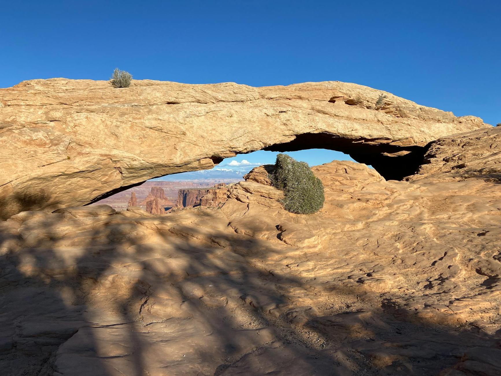 Mesa Arch in Canyonlands National Park in Utah, USA