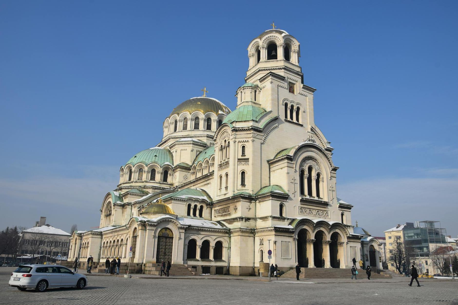 The St. Alexander Nevsky Cathedral in Bulgaria