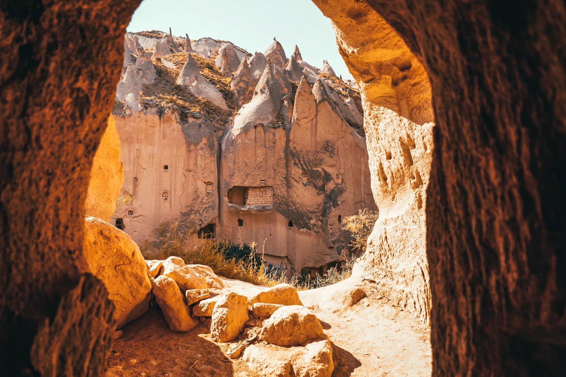 Zelve Open Air Museum in Turkey