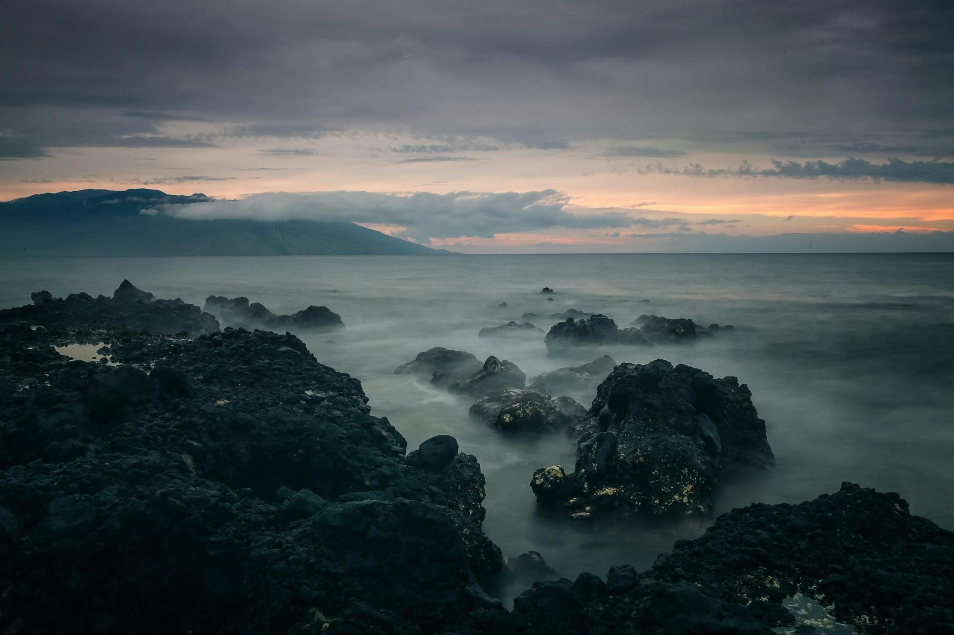 Rocks on Seashore